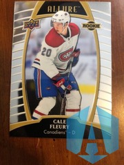 2019-20 Upper Deck Allure #95 Cale Fleury RC Canadiens